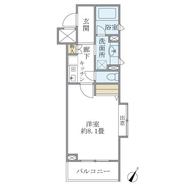 ティアラ三軒茶屋の間取り