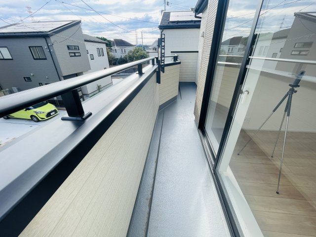 『八王子市新築戸建て』八王子市石川町314【仲介手数料無料】　のバルコニー|～仲介手数料無料☆八王子ひなた不動産～八王子市石川町　新築戸建て