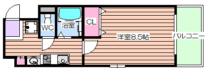 【間取り】 | ラ・フォンテ海老江