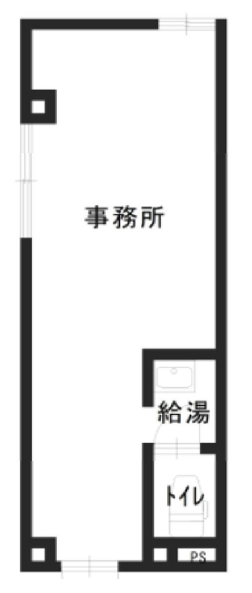 尼崎市塚口町１丁目の店舗事務所の間取り