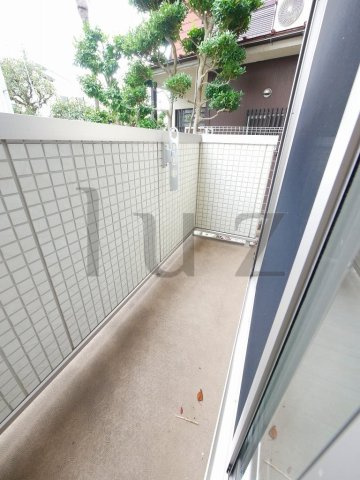 ブランピュールのバルコニー