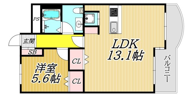 コナビレッジの間取り