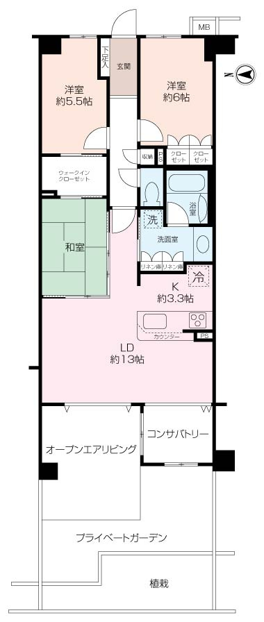 【プライベートガーデン付き×駅まで平坦アクセス可能】グランシティ戸塚舞岡の画像