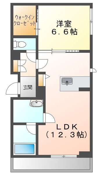 アリスティオの間取り