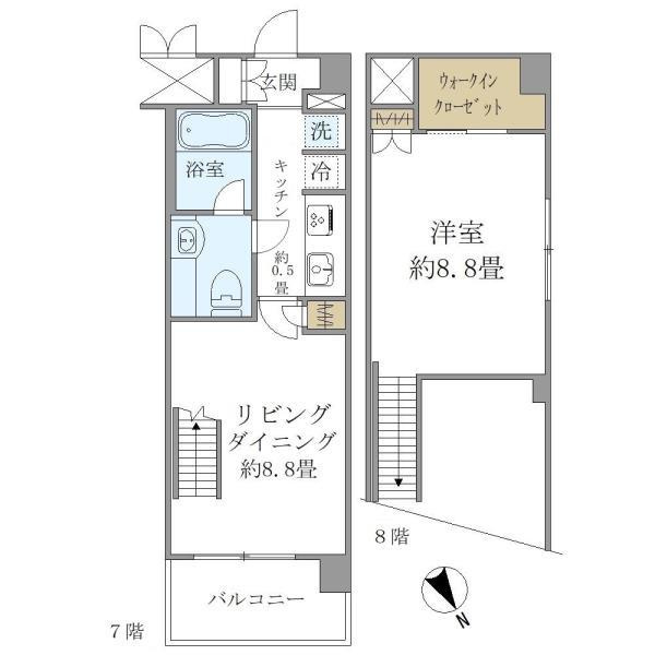 エコロジー上板橋レジデンスの間取り