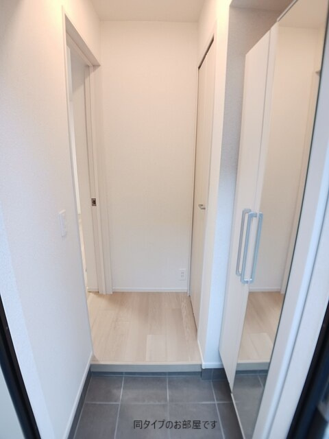 クレール亀山の玄関|完成イメージ