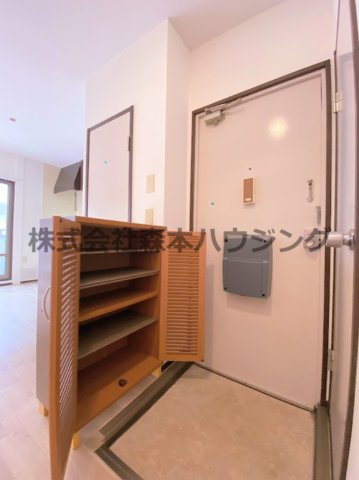 【収納】 | 　光ハイツ | シューズボックスついてます