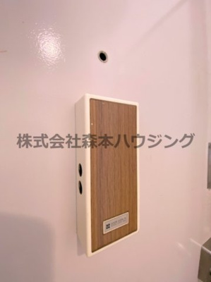 【セキュリティ】 | 　光ハイツ | 玄関チャイムです