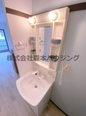 【独立洗面台】 | 　光ハイツ | 独立洗面台で身支度をすべて済ませてしまいましょう