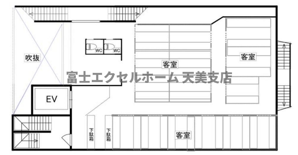  新栄プロパティー堺東駅前の間取り