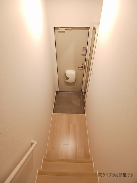 クレール亀山の玄関|完成イメージ