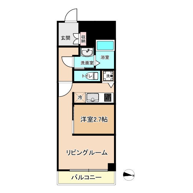 ハイネスロフティの間取り