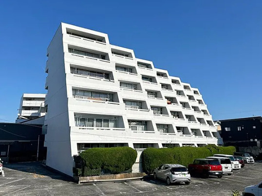 しみずサンパレスマンション　静岡市清水区庄福町の外観