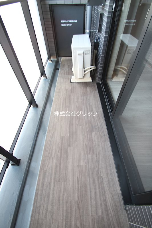 Le'a横濱保土ケ谷のバルコニー