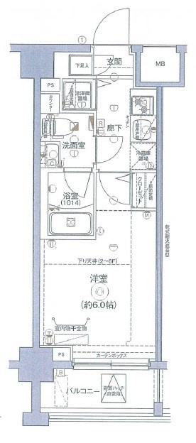 Le'a横濱天王町参番館の間取り