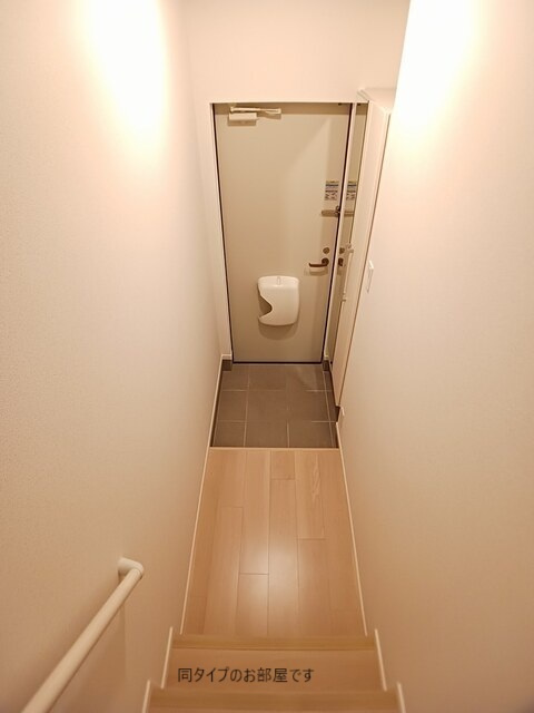 クレール亀山の玄関|完成イメージ