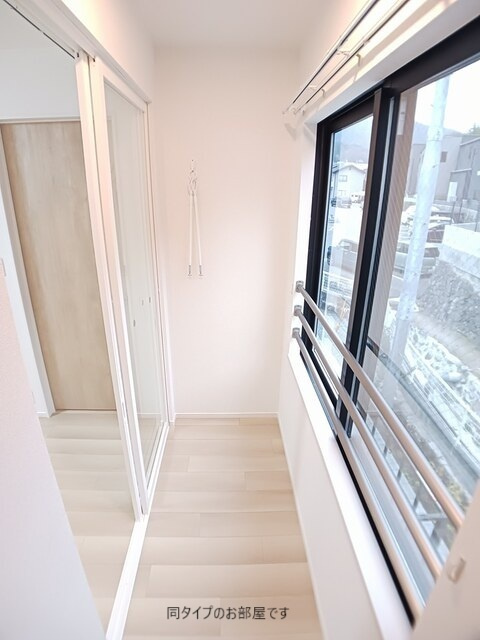 クレール亀山のバルコニー|完成イメージ