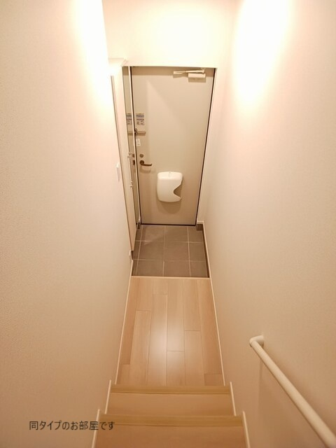 クレール亀山の玄関|完成イメージ