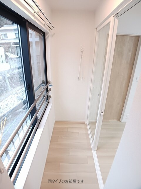 クレール亀山のバルコニー|完成イメージ