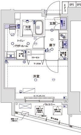 ルクシェール東向島の間取り|間取りです。