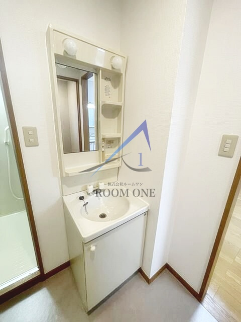マンションはづきの洗面所|洗面台です。