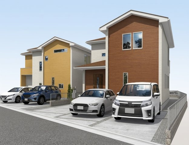 [新築住宅] 坂戸市溝端町 4期 全2棟の完成予想図