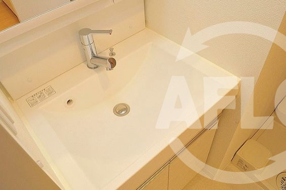 エス・キュート梅田中崎町の独立洗面台|エス・キュート梅田中崎町　独立洗面化粧台