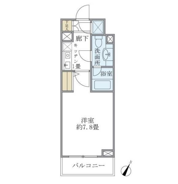 ティアラ三軒茶屋の間取り