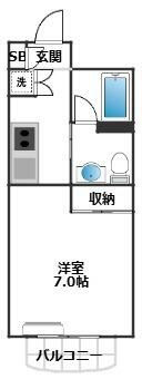 ベルドリームの間取り