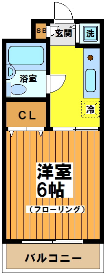 ドエル新光の間取り