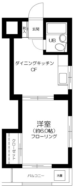 アレイム東北沢の間取り