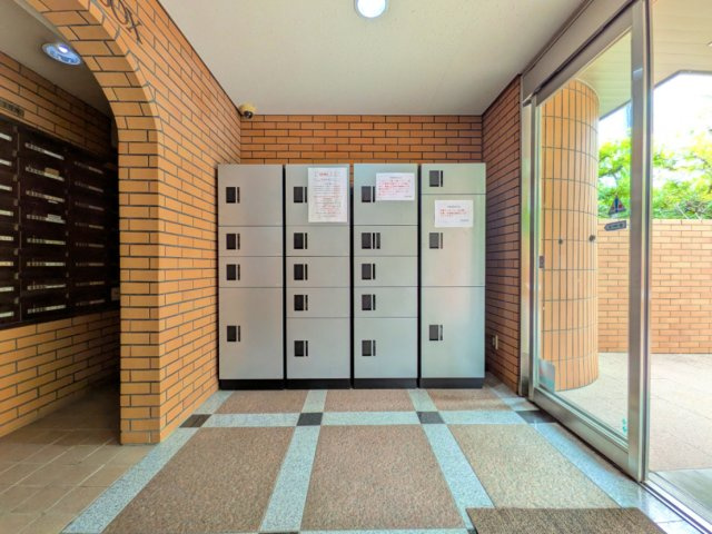 コート芦屋朝日ヶ丘2号棟の設備|ご不在の時でも安心して荷物をお受け取りいただけます。