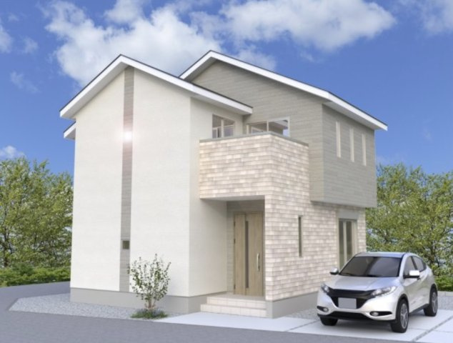 [新築住宅] 熊谷市新堀 第15期 全5区画の完成予想図