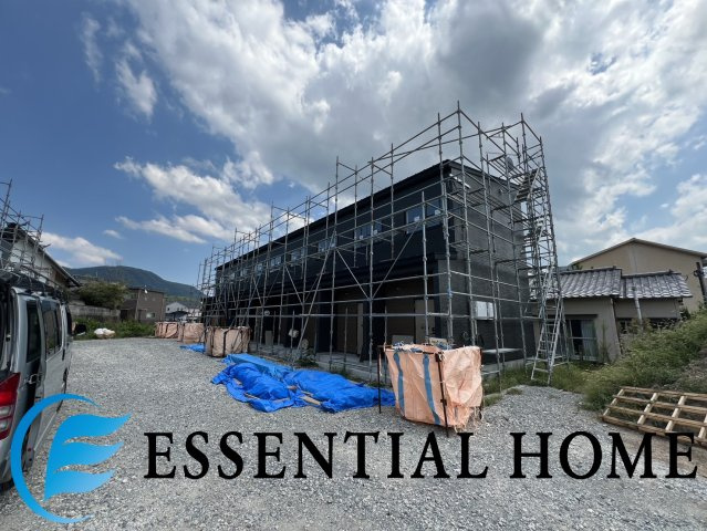 飯塚市綱分のアパートの外観パース
