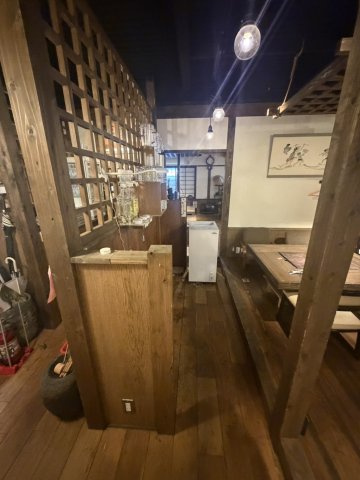 西田辺吾作どん　の内装