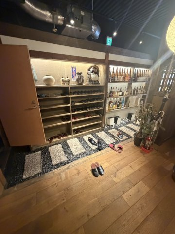 西田辺吾作どん　の内装
