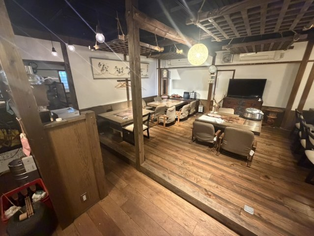 西田辺吾作どん　の内装
