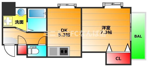 プリエール石津の間取り|現状有姿