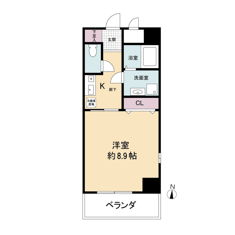 幸田マンション幸町の間取り
