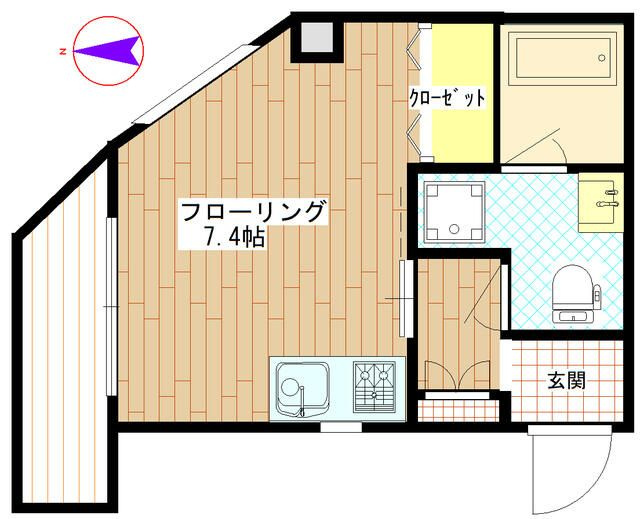 アンシャンテⅡの間取り