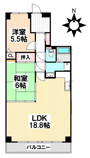 【間取り】 | アメニティ雁道