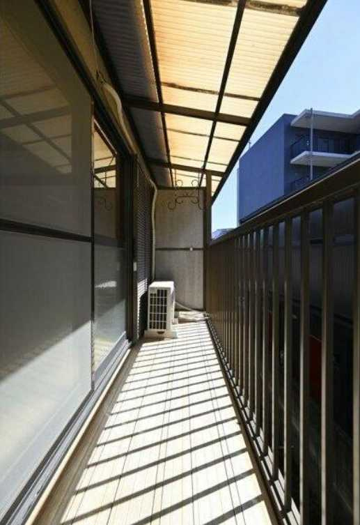 プチテール駒場　和室　バストイレ別　礼金0　駅近のバルコニー