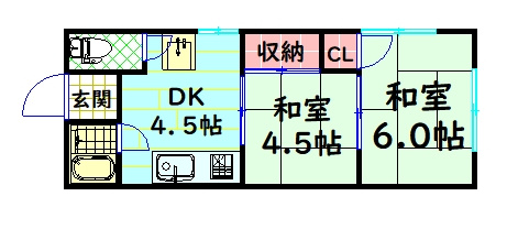 【間取り】 | 日高マンション