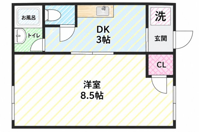 【間取り】 | 松本ハイツ