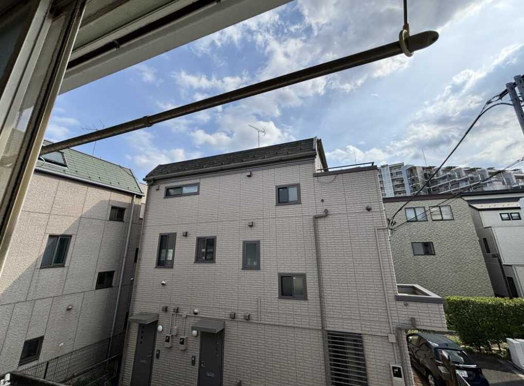 ハウス沼波　角部屋　女性限定　室内洗濯機置場の展望