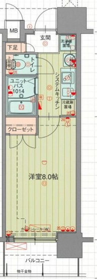 【間取り】 | パルティール原駅前
