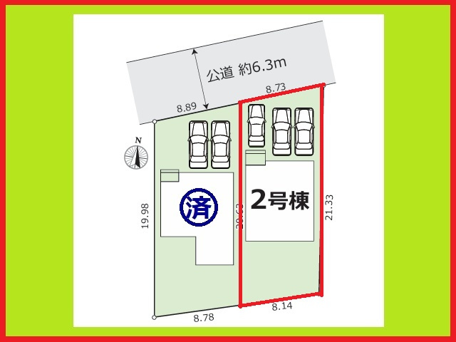 海部郡大治町大字砂子字馬捨場の新築一戸建の区画図|◇区画図◇　　