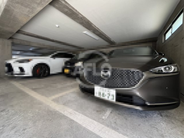 第二阿井マンションの駐車場|駐車場