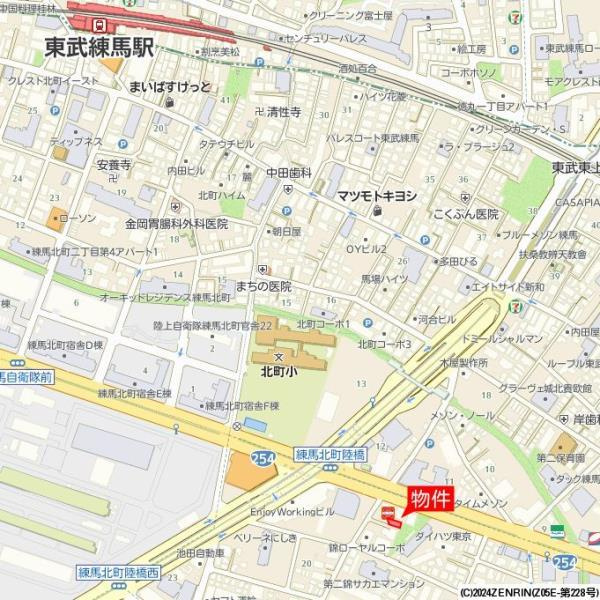ヴィルクレールＩの地図