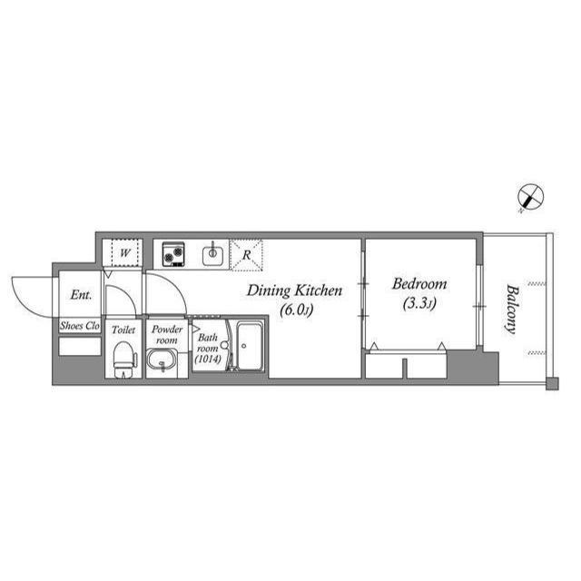 エスタート塚本の間取り